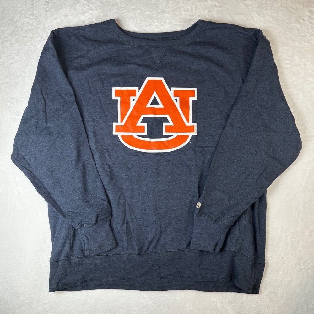 Alta Gracia Auburn Tigers Sweatshirt Mens 2XL Navy Blue AU Logo Pullover NWOT